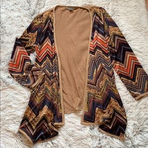 Multi colored outlander cardigan
